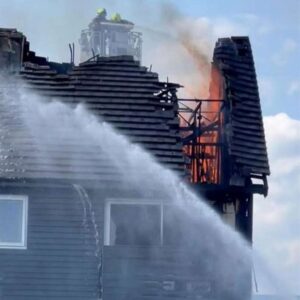Podcast: Families left without homes after fire at block of flats in Nursery Grove, Gravesend