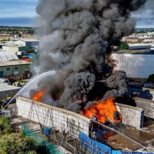 Podcast: Large fire breaks out at Viridor recycling centre on the Medway City Estate with smoke seen across the Towns